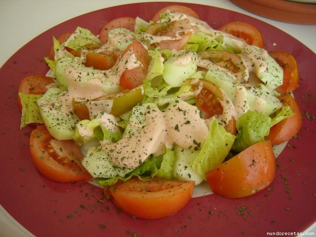 Receta de Ensalada Manzana Kali Receta de Ensalada Manzana Kali