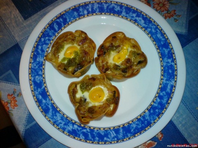 Receta de Nidos de codorniz Cleer Receta de Nidos de codorniz Cleer