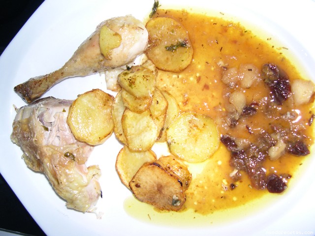 Receta de POLLO ASADO Receta de POLLO ASADO