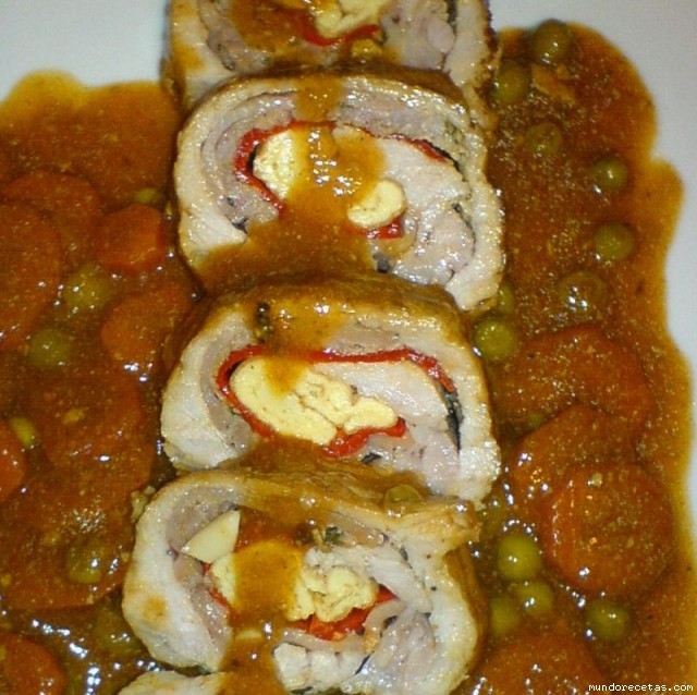 Receta de Lomo relleno Cleer Receta de Lomo relleno Cleer