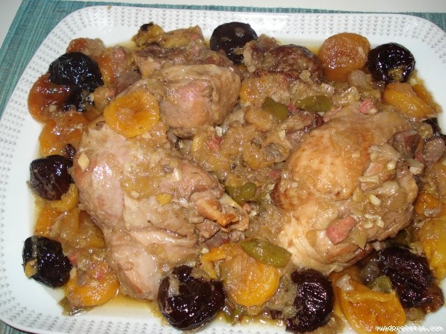 Receta de pavo con ciruelas,orejones y reinetas (chefo) Receta de pavo con ciruelas,orejones y reinetas (chefo)