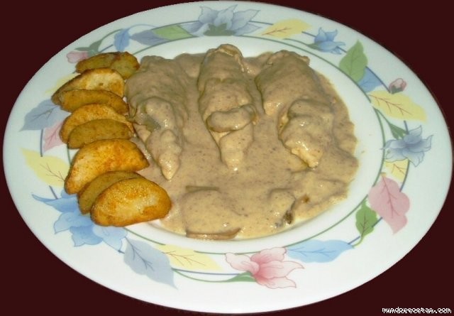 Receta de Filetes de pechuga a la pimienta verde - Olla GM Receta de Filetes de pechuga a la pimienta verde - Olla GM
