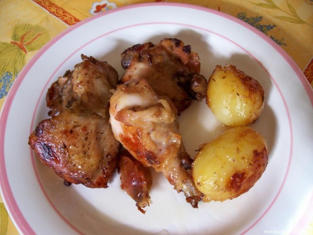 Receta de Pollo al orégano (Chefo) Receta de Pollo al orégano (Chefo)