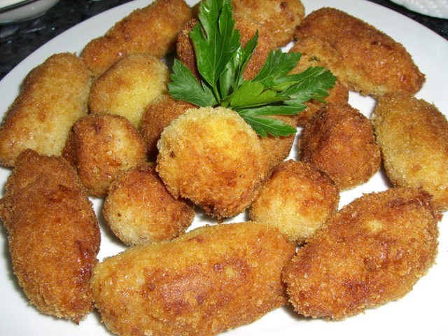 Receta de Croquetas de pollo y jamón sin gluten (Thermomix) Receta de Croquetas de pollo y jamón sin gluten (Thermomix)