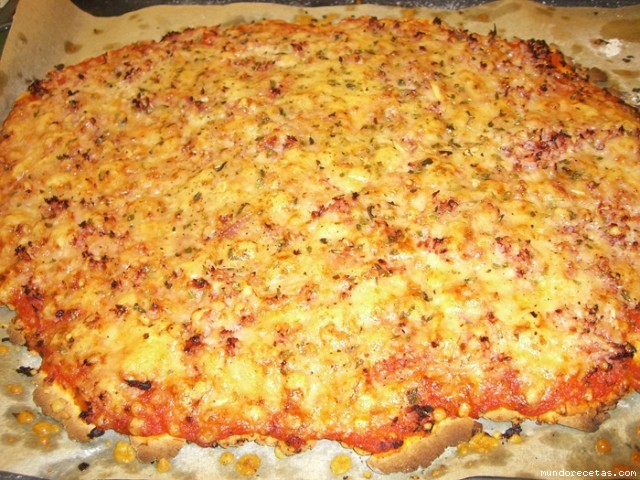 Receta de Pizza sin gluten (Thermomix) Receta de Pizza sin gluten (Thermomix)