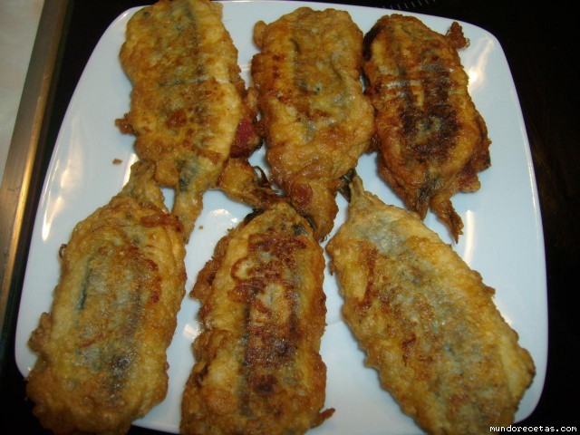 Receta de Boquerones rellenos al aroma de Rioja Receta de Boquerones rellenos al aroma de Rioja