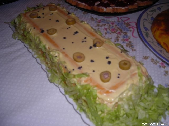 Receta de Pastel de cabracho de Gijonesa Receta de Pastel de cabracho de Gijonesa