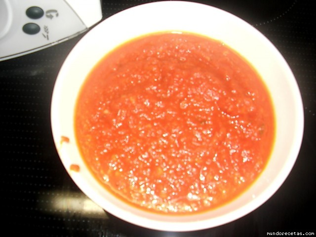Receta de Salsa de tomate para pizza (Thermomix) Receta de Salsa de tomate para pizza (Thermomix)