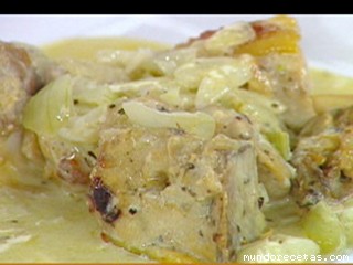 Receta de pollo en salsa campanilla Receta de pollo en salsa campanilla