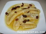 Receta de Platanos del Caribe (Microondas) Receta de Platanos del Caribe (Microondas)