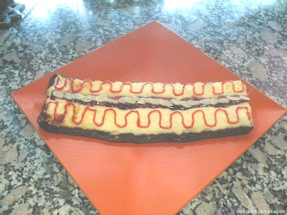 Receta de pastel de queso y chocolate Receta de pastel de queso y chocolate