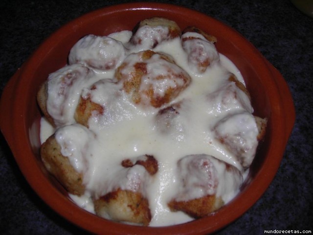 Receta de Albondigas de bacalao expres