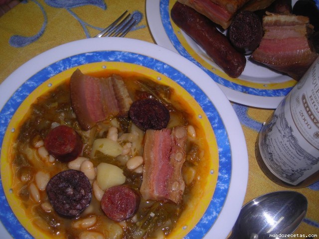 Receta de Pote Asturiano de Gijonesa Receta de Pote Asturiano de Gijonesa