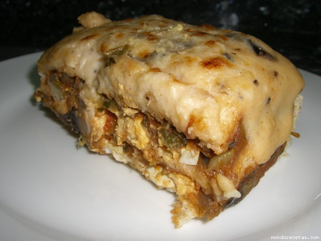 Receta de Pastel de pisto (Thermomix) Receta de Pastel de pisto (Thermomix)