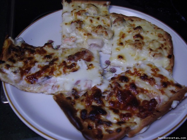Receta de pizza bomba Receta de pizza bomba