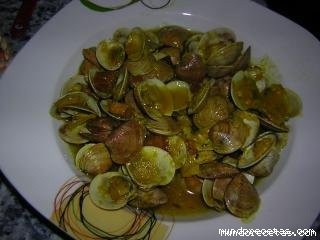 Receta de Chirlas al vino blanco Receta de Chirlas al vino blanco