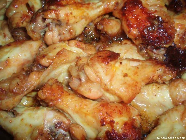 Receta de Alitas tandori Receta de Alitas tandori