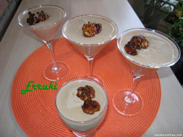 Receta de Natillas de nuez (Thermomix)