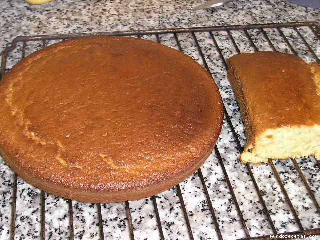 Receta de Bizcocho de chocolate blanco Receta de Bizcocho de chocolate blanco