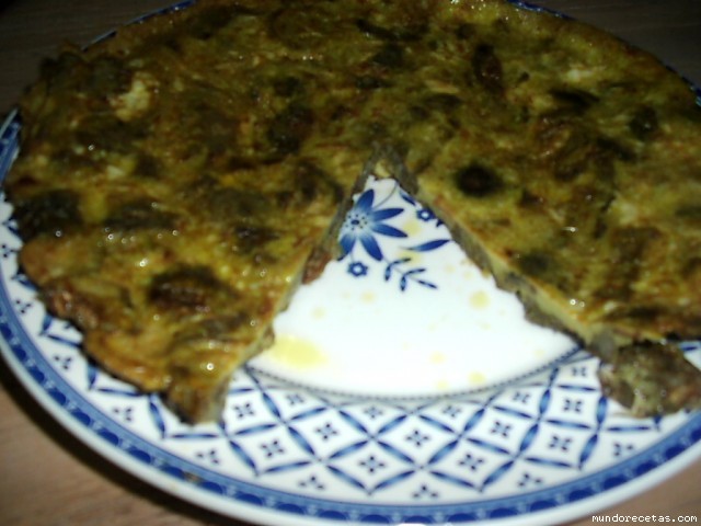 Receta de Tortilla de quecillos (alcachofas salvajes) Receta de Tortilla de quecillos (alcachofas salvajes)