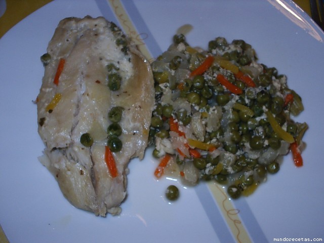 Receta de PERCA AL VINO CON VERDURAS (CAZUELA) Receta de PERCA AL VINO CON VERDURAS (CAZUELA)