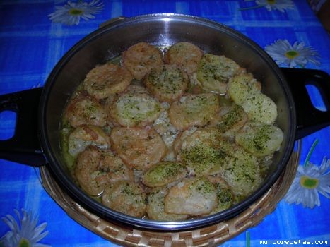 Receta de Patatas a la poca importancia Receta de Patatas a la poca importancia