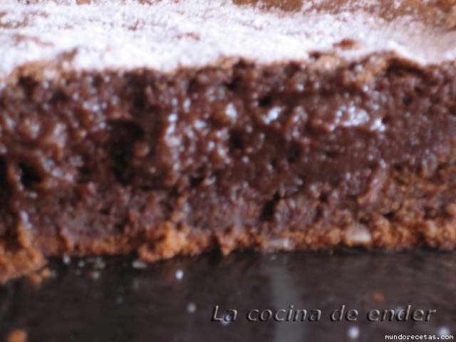 Receta de PAstel de chocolate liquido Receta de PAstel de chocolate liquido