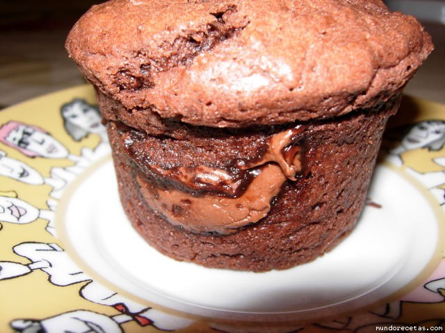 Receta de chocolate hazelnut muffins Receta de chocolate hazelnut muffins