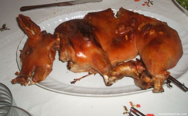 Receta de gorrin al horno Receta de gorrin al horno