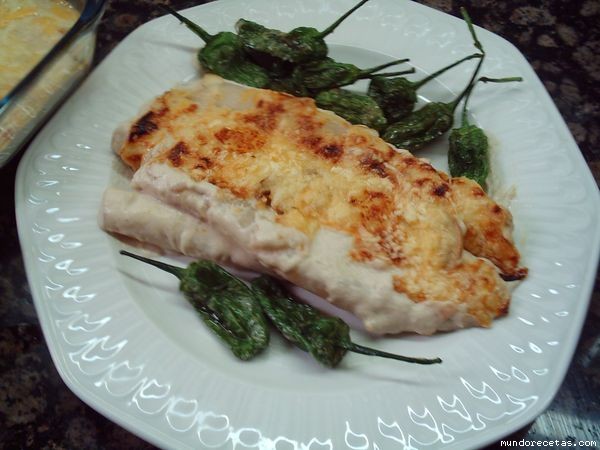 Receta de Rollitos de esparragos con bechamel Receta de Rollitos de esparragos con bechamel