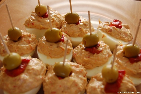 Receta de Huevos rellenos babybbt Receta de Huevos rellenos babybbt