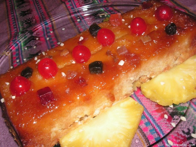Receta de Puding de piña Receta de Puding de piña