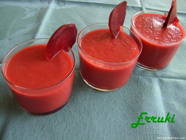 Gazpacho de remolacha (Thermomix)