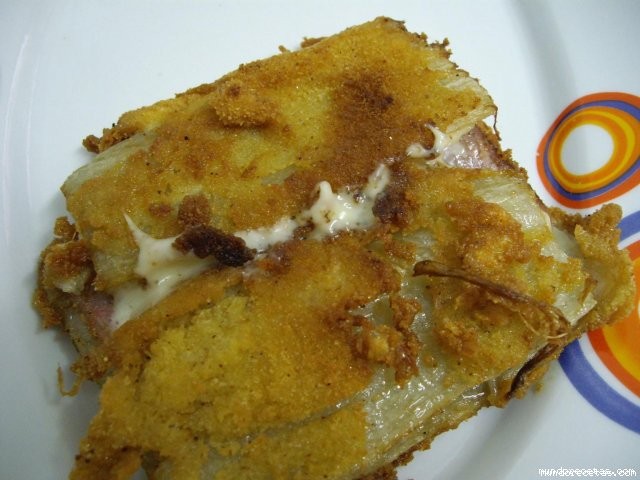 Receta de Pencas de acelga rellenas Receta de Pencas de acelga rellenas