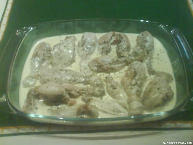 Receta de POLLO A LA CREMA (THERMOMIX) Receta de POLLO A LA CREMA (THERMOMIX)