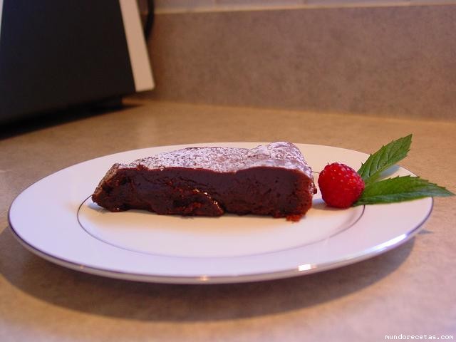 Receta de Pastel de Chocolate Templado (Thermomix) Receta de Pastel de Chocolate Templado (Thermomix)
