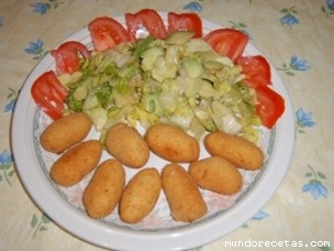 Receta de Croquetas de Pollo (Mycook)