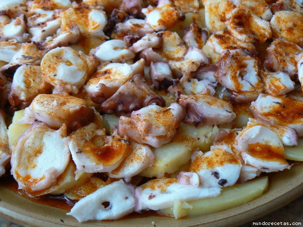 Receta de pulpo a la gallega Receta de pulpo a la gallega