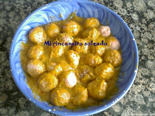 Receta de Albondigas al varoma al aroma de brandy