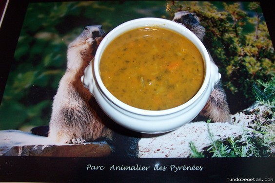 Receta de Sopa de verduras (thermomix) Receta de Sopa de verduras (thermomix)