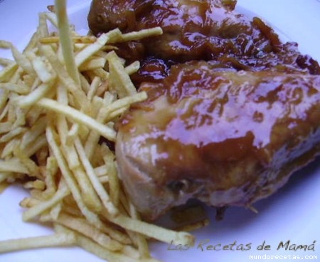 Receta de Pollo meloso Receta de Pollo meloso