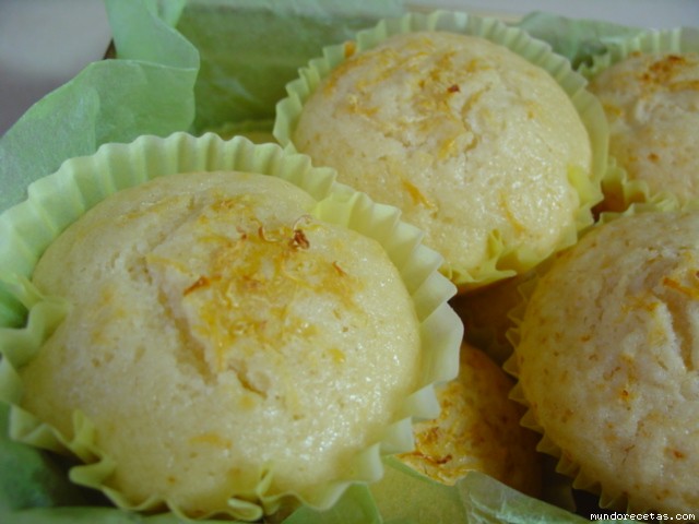 Receta de Muffins de limón Receta de Muffins de limón