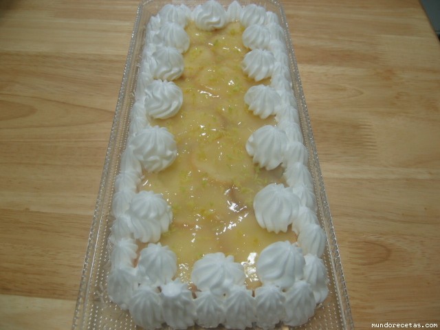 Receta de TARTA DE LIMN (facilsima)