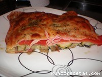 Receta de Lasaa de verduras (sin pasta)