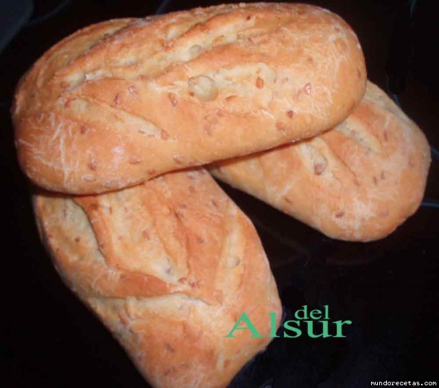 Receta de Pan de aceite con semillas Receta de Pan de aceite con semillas