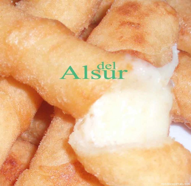 Receta de Palitos de hojaldre con queso Receta de Palitos de hojaldre con queso