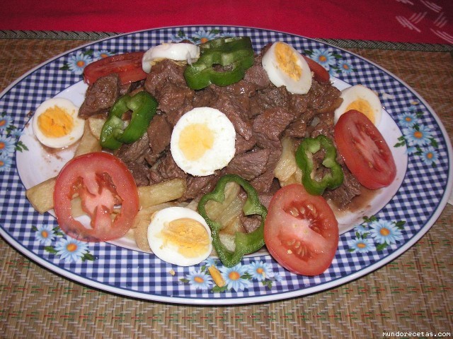 Receta de Pique macho boliviano Receta de Pique macho boliviano