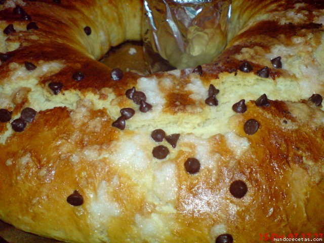 Receta de Roscón de Reyes del libro Pan y Bollería Receta de Roscón de Reyes del libro Pan y Bollería
