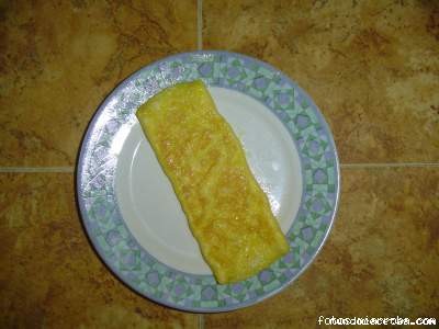 Receta de tortilla francesa (paso a paso)