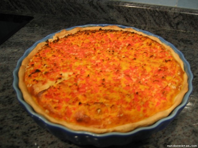 Receta de quiche de zanahorias
